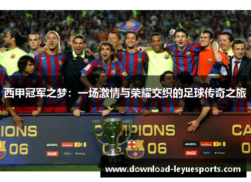 西甲冠军之梦：一场激情与荣耀交织的足球传奇之旅